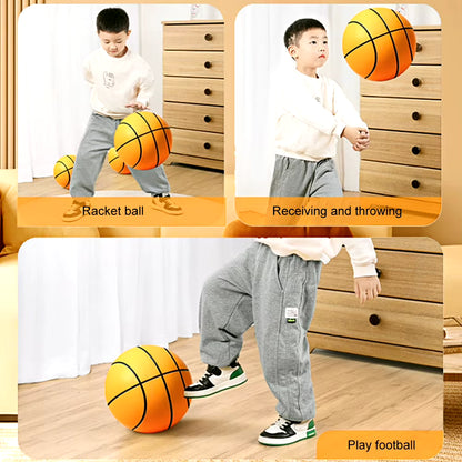  Indoor Silent Basketball 24/21/18Cm Silent Soft Foam Basketball Child Sports Toy Game Bounce Basket Balls